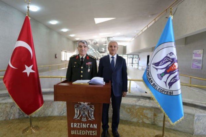 3. Ordu Komutanı Org. Savaş’tan, Başkan Başsoy'a Ziyaret
